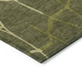 thumbnail image 4 of Addison Rugs Chantille Indoor/Outdoor Transitional Squares Olive Washable Rectangle Rug, 9' x 12', 4 of 6