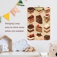 thumbnail image 4 of FORMRS Acrylic Clipboard with Low Profile Clip Standard A4 Letter Size, 12.5" x 9", Brown Cakes, 4 of 8
