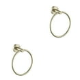thumbnail image 1 of pitrice Towel Ring Fixing Rings Hanging Rack Convenient Towels Hangers for Indoor Use Hanger Stand for Home Bathroom Kitchen Use Golden 2Set, 1 of 6