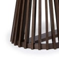 thumbnail image 6 of Plank+Beam 72" Lido Rectangular Dining Table, Solid Wood Minimalist Kitchen Table for 6, Walnut, 6 of 11