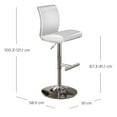 thumbnail image 3 of Whalen - Regent Adjustable Stool, 3 of 6
