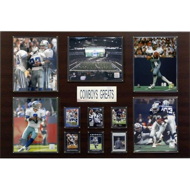 C & I Collectables 2436COWBOYS NFL Dallas Cowboys Plus Grande Plaque Étoile