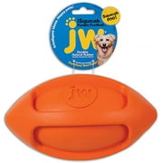 JW iSqueak Funble Football Dog Toy Large