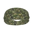 thumbnail image 3 of Rocae Green Skulls for Sweatbands Sports Headband for Men and Women,Fashion Sweat Bands Headbands for Running,Cycling,Football, Yoga, Fitness, 3 of 9