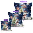 thumbnail image 4 of Merry Christmas and Happy New Year Santa Bichon Frise Holiday Xmas Winter 2025 Pillow Cushion Double Sided Bichons Dog Lovers Gifts Idea Throw Pillow - 00024, 4 of 4