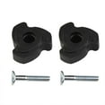 thumbnail image 3 of 4 Sets Lawn Mower Handle Knobs Nut Bolt, Handle Fastening Screw Set Replacement for Lawn Mower, 3 of 15