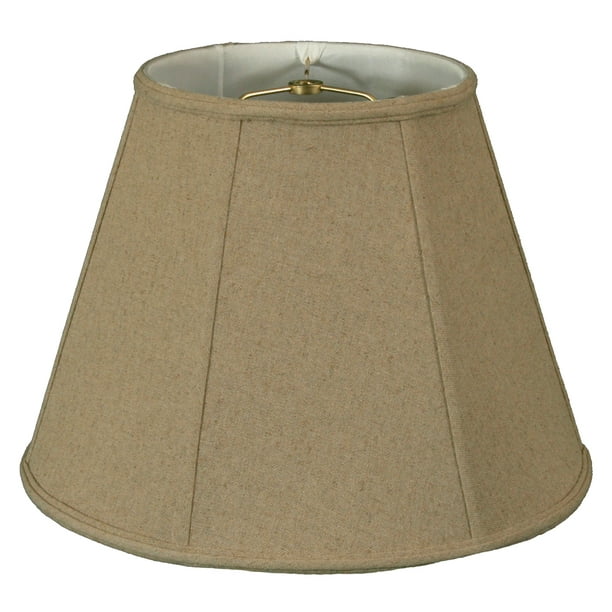 12" Modified Bell Lamp Shade Linen Cream