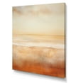thumbnail image 2 of Designart "Sandy Horizon With Beige Clouds IV" Clouds Wall Art Living Room, 2 of 7