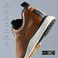 thumbnail image 4 of Johnston & Murphy Men's XC4 H2-Luxe Hybrid Golf Shoes (Tan Waterproof Full Grain, 12), 4 of 6