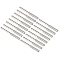 thumbnail image 1 of Unique Bargains 5/32 Inch Diamond Chainsaw Sharpener Sharpening Stone Polishing Grinding File Tool, Silver 16 Pack, 1 of 5