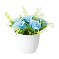 thumbnail image 1 of JJKBVCLO MiGe Roses Potted Realistic Home For Indoor Outdoor Centerpiece Arrangement, 1 of 5