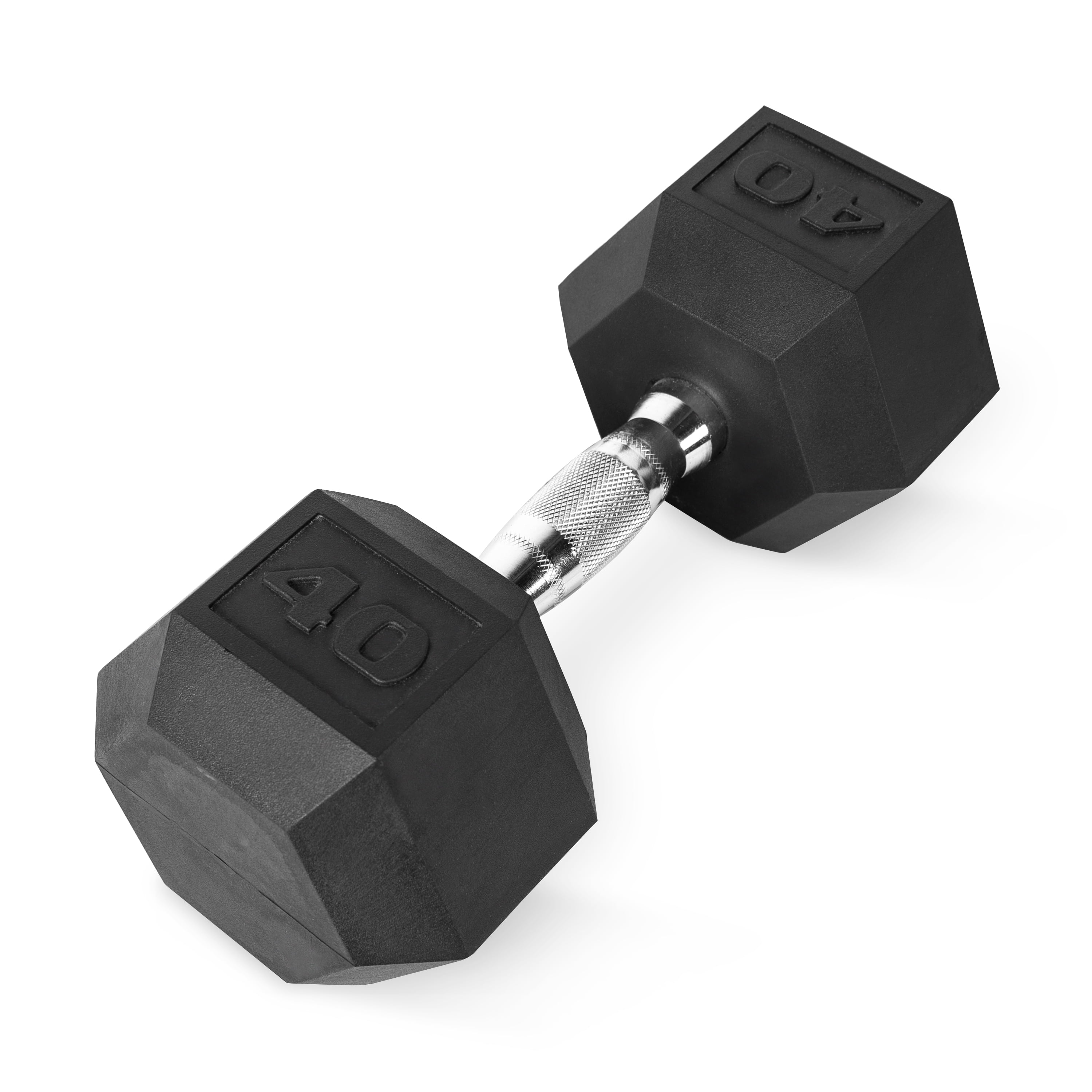 2 CAP Rubber Coated Hex 20 lbs Dumbbells Set Total 40 lbs NEW FREE SHIPPING 