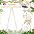 thumbnail image 4 of Festive Christmas Bow Decoration Extra Large Pendant Ornament for Tree Holiday Party Home Decor, 4 of 4