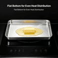 thumbnail image 5 of ACDANC 2026 New Metal Litter Box Deep Tray Stainless Steel Cat Litter Box Flat Bottom Design Small Litter Box for Cats Kittens B403033㎝, 5 of 6