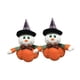 thumbnail image 3 of 2 muñecos de calabaza para decoración de Halloween, regalos de Halloween, juguetes creativos y lindos de tela para fiesta de graduación, sala de Naranja, 3 of 8