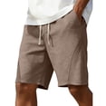 thumbnail image 2 of Guluxicc Men's Gym Shorts Drawstring Elastic Waist Workout Shorts Regular Fit Summer Outdoor Altheic Shorts with Pockets, 2 of 6