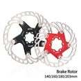 thumbnail image 2 of Bike Floating Disc Brake Rotor 140/160/180/203mm Bicycle Rotors With 6 Bolts For Mountain Bike, 2 of 8