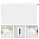 thumbnail image 5 of Funda para caja de pañuelos, caja de pañuelos para oficina, caja de pañuelos con resorte para sala de estar, servilletero rectangular, 5 of 6