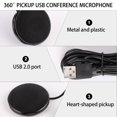 thumbnail image 2 of Microphone USB à 360 Degrés Omnidirectionnel pour Réunions, 2 of 8
