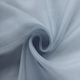 thumbnail image 6 of BalsaCircle 10 Dusty Blue Extra Premium Chiffon Chair Sashes Bows Ties Ceremony, 6 of 7