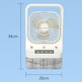 Walmart Clearance Fans,Air Cooler Small Fan Usb Humidification Spray Desktop Mini Home Air