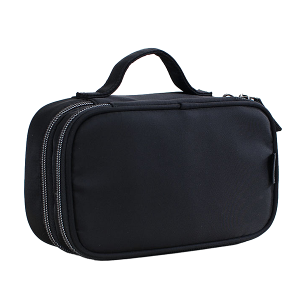 Estuche para lápices grande, estuche para lápices duradero de gran capacidad, bolsa de papelería simple y portátil con asa Adepaton CPB-US-XD168-3