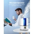 thumbnail image 4 of Humidifiers, TaoTronics Cool Mist Humidifier, LED Display, 4L/1.06 Gallon Large Capacity, 4 of 6