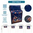thumbnail image 6 of Navy Blue Independence Day Table Runner 108 Inches, American Flag Star Floral Bed Runner Dresser Scarves Tabletop for Indoor Outdoor Parties/Ceremony/Banquet, 13"x 108", 6 of 9