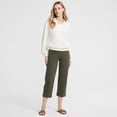 thumbnail image 5 of Lands' End Women's Starfish Mid Rise Pull-On Crop Pants, 5 of 6
