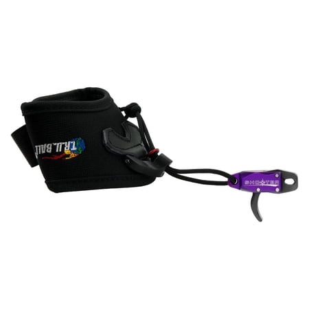 T.R.U. Ball Archery Shooter Buckle Release Junior Size Customizable Strap Purple Finish (TOOB-PR-JR)