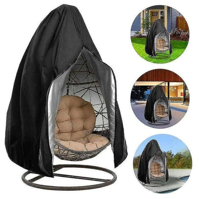 Cht-patio Hanging Chair Cover Waterproof Egg Swing Chair Cover