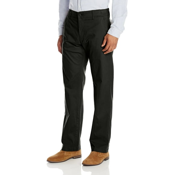 LEE Men's Big & Tall Performance Series Extreme Comfort Pant, Black, 52W x 30L