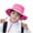 G-Hot Pink, variant on UAYOTSE Outdoor Kids Sun Hat for Boys Girls Wide Brim Mesh Bucket Hat UPF 50  Sun Breathable Summer Fishing Hat(G-Yellow)