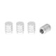 thumbnail image 1 of Tapones de Válvula de Neumático 7x17mm para Coche Camión Motocicleta Bicicleta Cubiertas de Polvo de Válvula de Neumático Aleación de Aluminio Tono Plateado Decorativo, 1 of 1