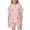 A11-Pink, variant on LRen Valentines Outfits for Girls Pink Bowknot Satin Two Piece Set Short Sleeve Button-Down Top And Matching Elastic Waist Shorts Soft Summer Clothes