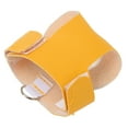 thumbnail image 3 of Bird Harness Leash, Yellow Artificial Leather Elastic Rope 360 Degree Rotation Buckle 6.6ft Long Bird Harness Vest With Handle For Training For Parakeets S,M,L, 3 of 8