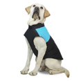 thumbnail image 1 of Chaleco de invierno para perros JAMW A prueba de viento Cálido Chaqueta con cremallera Ropa Talla L Azul, 1 of 5