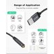 thumbnail image 2 of Adaptador de audio USB DUKABEL USB a conector de audio de 3,5 mm gris, 2 of 7