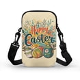 thumbnail image 2 of HELLHERO Easter Egg Daisy Small Crossbody Purse Polyester Double-layer Crossbody Bags for Outdoor Travel Daily Use, 2 of 6