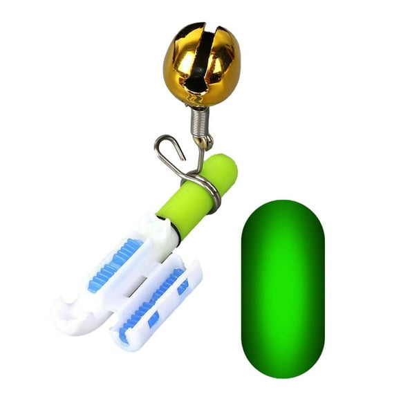 LED Glow Night Fishing Stick Light Rod Tip Clip Fishing Lightstick Alarm✨ Y5V2