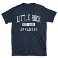 thumbnail image 1 of Little Rock Arkansas Classic Established Men's Cotton T-Shirt, 1 of 1