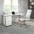 thumbnail image 6 of Bush Business Furniture  400 Series 72-inch Table Desk White Pewter Finish, 6 of 6