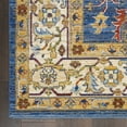 thumbnail image 4 of Nourison Majestic Traditional Persian Denim Blue 7'9" x 9'9" Area Rug, (8' x 10'), 4 of 9