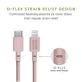 thumbnail image 4 of Native Union Belt Cable USB-C - 10ft Ultra-Strong Reinforced Charging Cable for iPhone 13 and earlier (Rose), 4 of 7