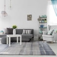 thumbnail image 3 of 5'x8' Blue Grey Machine Woven Abstract Indoor Area Rug, 3 of 6