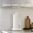 thumbnail image 2 of Porta rollos de papel de cocina simplehuman con spray 177 ml blanco, 2 of 5