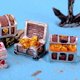 thumbnail image 3 of Decoración de acuario para pecera, caja de cofre del tesoro, adornos artesanales antiguos, caja de cofre del tesoro, verdadera excelencia, 3 of 7