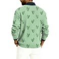 thumbnail image 3 of Valentine's Day Pullovers for Men Funny Love Heart Graphic Knit Lightweight V-neck Sweatshirts Valentines Pullover Tops, 3 of 5