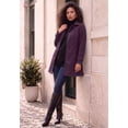 thumbnail image 2 of Roaman's Women's Plus Size Button Up Fleece Jacket, 2 of 6
