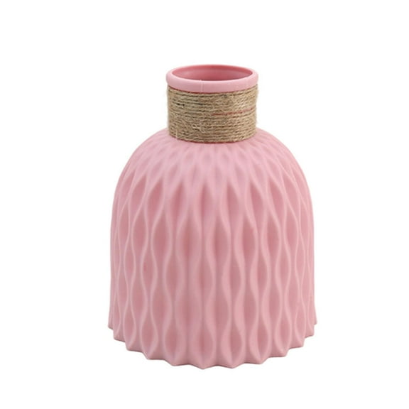 yotijay Flower Vase Birthday Gift Decorative Vase for Living Room Dinner Table Party Pink